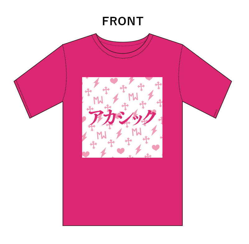 MINAMI WHEEL × アカシック TシャツFRONT