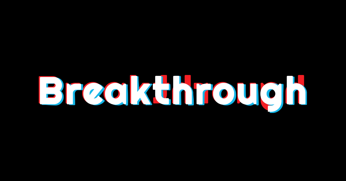 Breakthrough 2021年1月